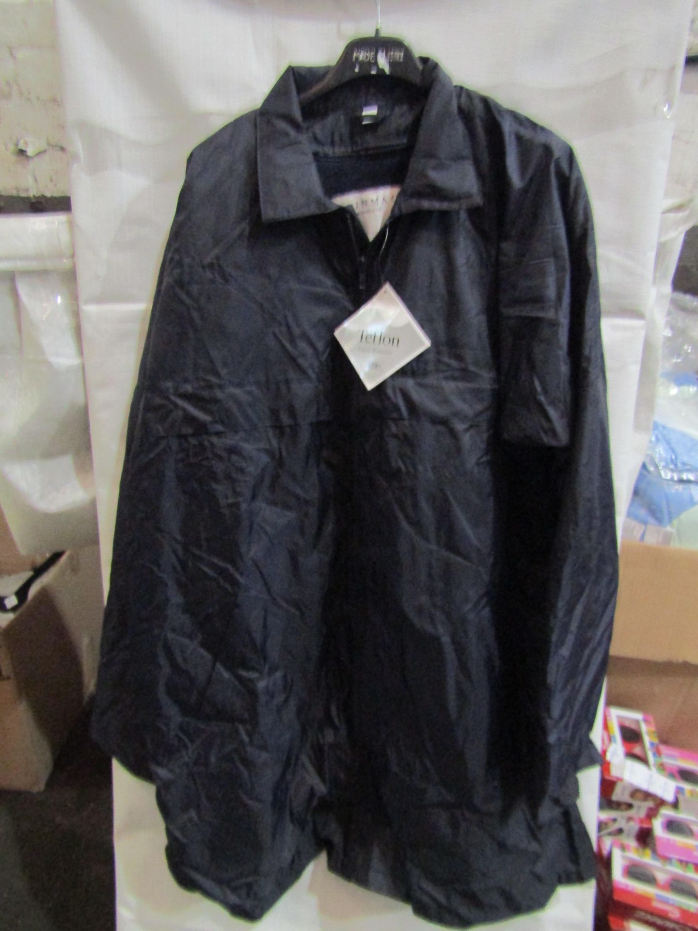 Rainmac Ladies Black Rain Coat With Detachable Lined Fleece, Size: 14 - Unused & Packaged.