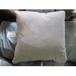 Pair of Warm Grey Scatter Cushions - Vegan Fabric RRP 69About the Product(s)Why not upgrade your