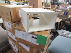 Heals Tower Small Box in White RRP 99Modern living demands flexibility, so it’s important that our