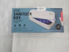 Kikkerland - UVC Sanitizer Box - Unchecked & Boxed.