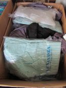 1x Large Box Containing Over 25+ Assorted Work Wear Clothing Items ( Skirts, Pants, Etc ) - See