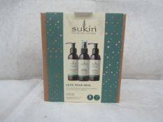 Sukin - Love Your Skin 3-Piece Set 125ml - New & Boxed