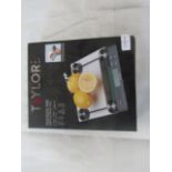 Taylor Pro - Touchless Tare Digital Dual Kitchen Scale - Unchecked & Boxed.