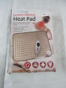 2x Medital - Luxury Electric Heat Pad - Untested & Boxed.