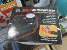 RaceLine - 300PSI Air Compressor - Untested & Boxed.