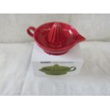 Scoop - Red Large Citrus Juicer - New & Boxed.