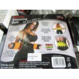 1x Exercise Slimming Belt - Boxed. 1x Asab - Exercise Resistance Bands Set - Boxed.