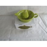 Scoop - Green Large Citrus Juicer - New & Boxed.