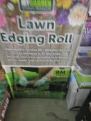 MyGarden - Flexible Lawn Edging Roll 9M x 25cm - Boxed.