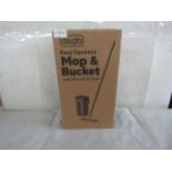 Asab - Easy Squeeze Mop & Bucket Set - Boxed.