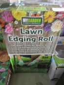 MyGarden - Flexible Lawn Edging Roll 9M x 25cm - Boxed.