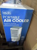 Asab - Portable Air Cooler - Untested & Boxed.