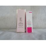 2-Item Mixed Cosmetic Lot Featuring : 1x Eclat Skin - Hyaluronic Acid Skin Renewal Serum 60ml. 1x