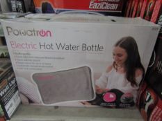 Powatron - Electric Hot Water Bottle - Untested & Boxed.