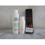 3-Item Mixed Cosmetic Lot Featuring : 1x Dr.EveRyouth - Hyaluronic Acid Night Moisturiser 60ml. 1x