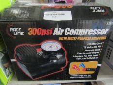 RaceLine - 300PSI Air Compressor - Untested & Boxed.