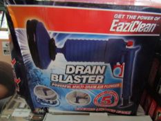 EaziClean - Mega Drain Buster - Unchecked, Box Damaged.