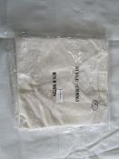 7x Croft & Barrow - White Stretch V-Neck T-Shirt - Size XL - Unused & Packaged.