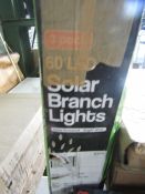 Asab - Solar Powered 60-LED Branch Lights - Box Damaged.