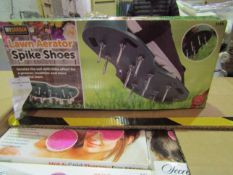 My Garden Lawn Aerator Spike Shoes Unchecked & Boxed
