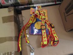 Playful Pets Harness & Lead For Dogs, Large - Unused & Packaged.