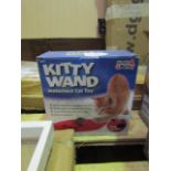 Kitty Wand Motorised Cat Toy Unchecked & Boxed