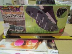 My Garden Lawn Aerator Spike Shoes Unchecked & Boxed