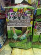 Flexible Lawn Edging Roll 9M X 20 CM Unchecked & Boxed