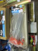 2 X PKS of 10 Tent Pegs Size 25 X 4 CM Packaged