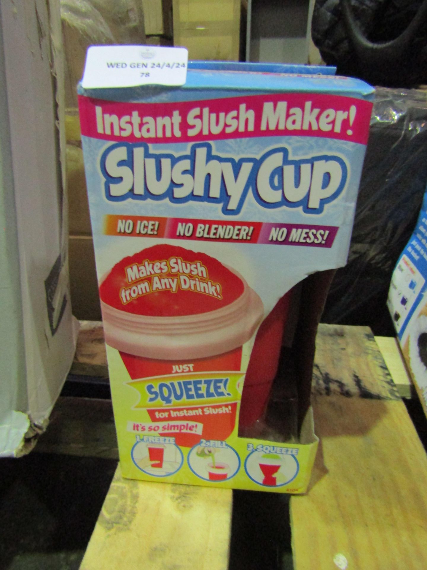 Slushy Cup Unchecked & Boxed