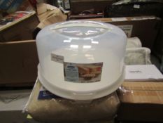 Whitefurze Round Cake Box, Suitable For Cakes Up To 30cm - Good Condition.