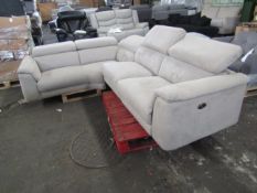 DFS Tahiti Option D Right Hand Facing Power 2 Seat 2 Piece Corner In Misty RRP 1999About the