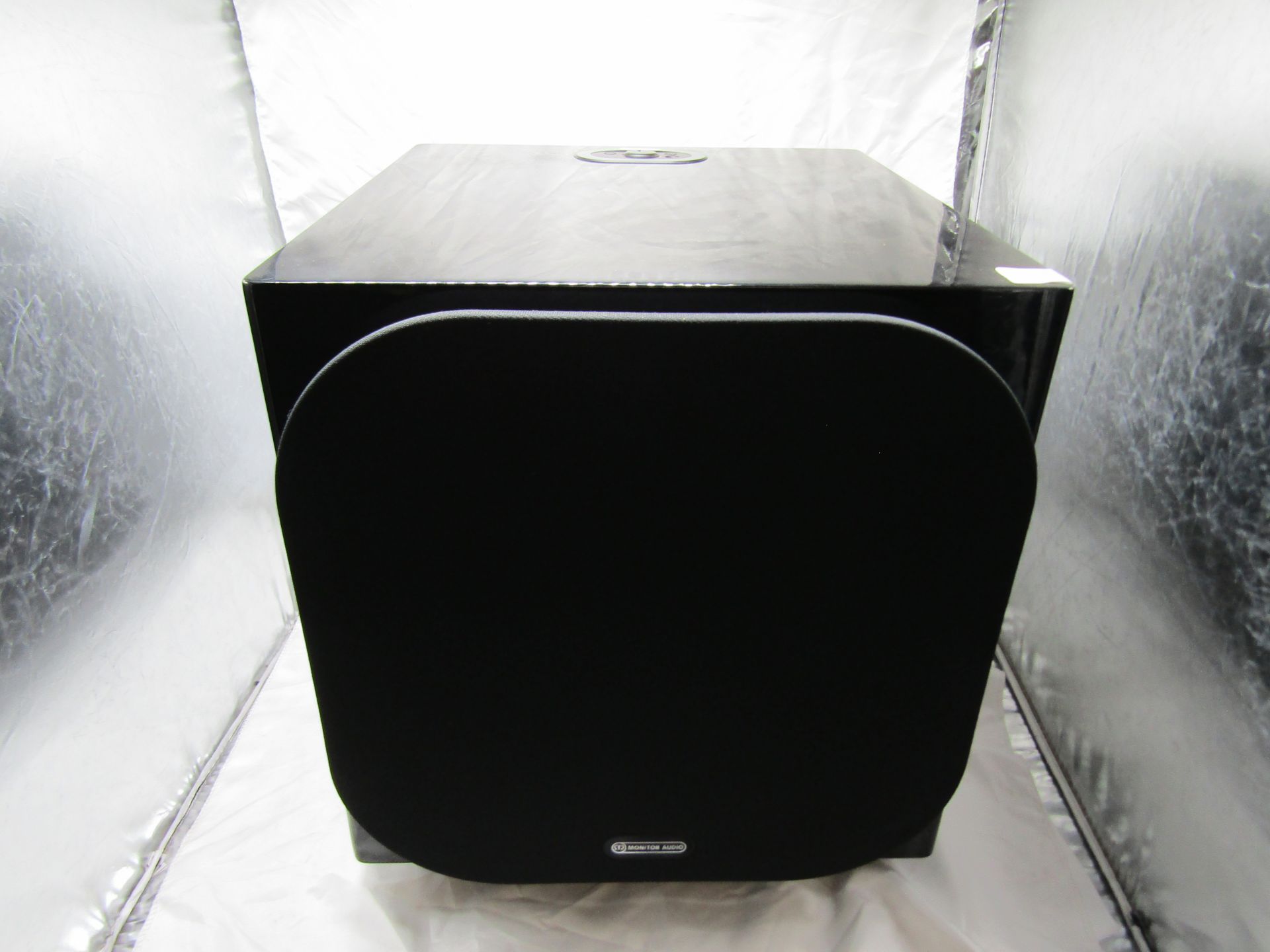Monitor Audio Silver W12 Gloss Black (6G) High end Monitor Audio Hifi audio & Home cinema Subwoofer,