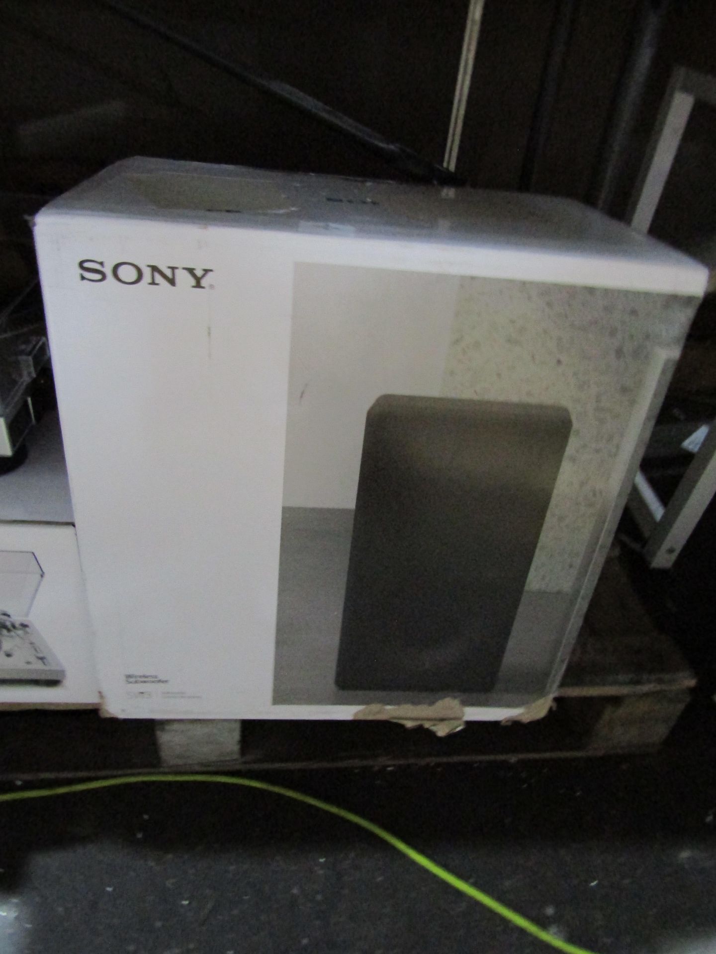 Sony SA-SW3 Wireless Subwoofer, comes with original box and powers on we havent check it any further