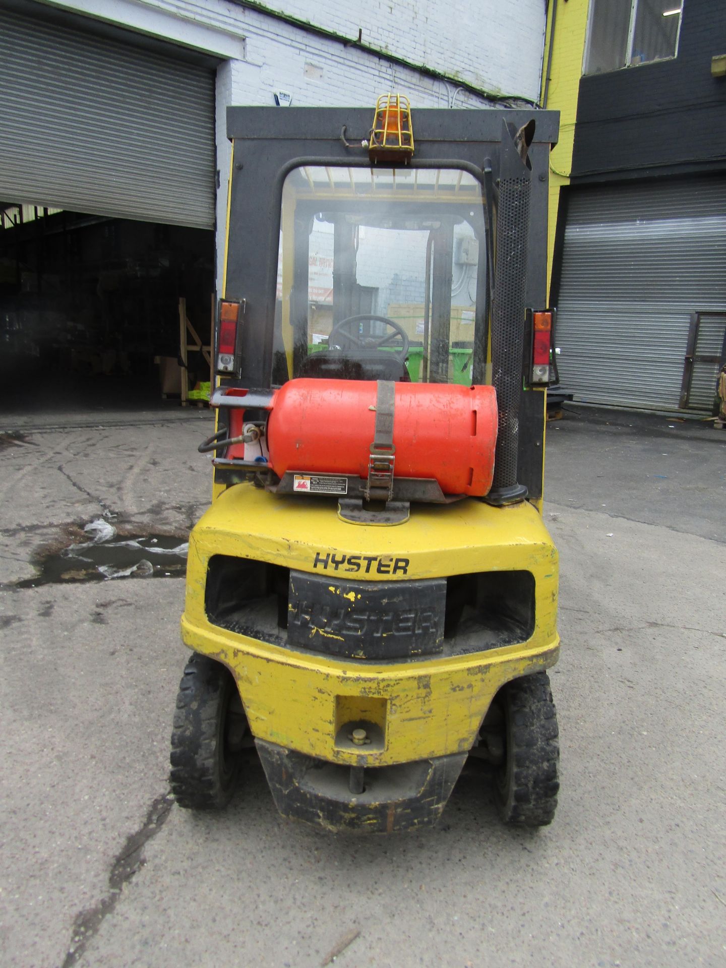 Hyster H2.00Xm Forklift Truck 7235 hours currently manufactured in 2004, has a roof as well as front - Image 4 of 9