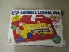 Animals School Bus, Unchecked & Boxed.