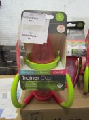 6x Brother Max 170ml Trainer Cup With 4 Ways To Use, Pink - New & Packaged.