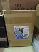 Asab Cooling Gel Mattress, Size: 170 x 70cm - Unchecked & Boxed.