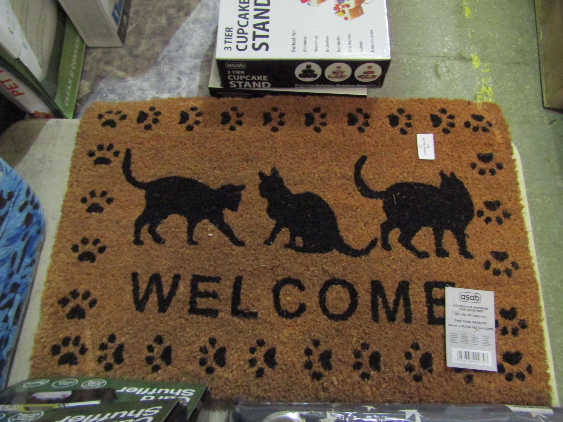 Asab Decorative Premium Door Mat, Looks In Good Condition With Tag.