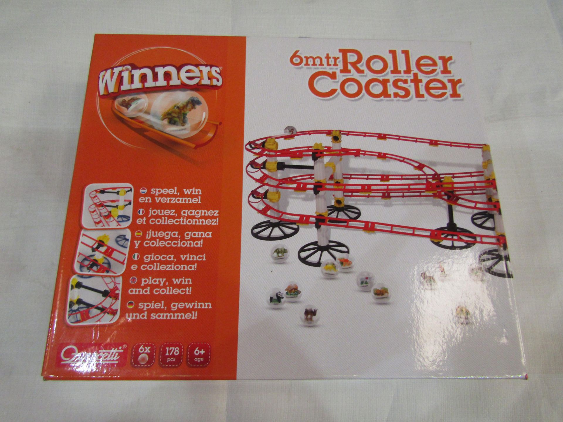 Winners 6mtr Roller Coaster, Unchecked & Boxed.