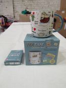 2x Tea Time Challenge Mug & Puzzle, Unchecked & Boxed.