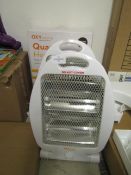 3x Quartz Heaters 800W All Nnly Have 1 Bar Working Only 1 Boxed.