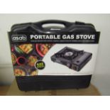 Asab Portable Gas Stove, Gas Canister Not Included, Unchecked & Packaged.