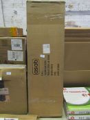 3x Asab Folding Bar Stools In Silver - Unchecked & Boxed.