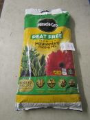 Miracle Grow Peat Free Premium House Plant Potting Mix, 10L, New & Packaged.