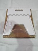 Small White Folding Stool - Good Condition & Boxed.