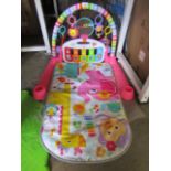 Fisher Price Deluxe Kick & Play Piano With Music & Learning Features - Very Good Condition,