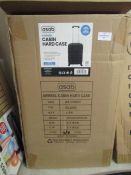 Asab 4 Wheel Cabin Hard Case, Size: 55 x 35 x 20cm - Unchecked & Boxed.