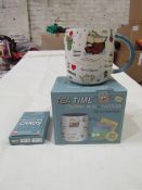 6x Tea Time Challenge Mug & Puzzle, Unchecked & Boxed.
