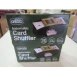 2x Asab Automatic Card Shuffler, Battery Operated - Both Unchecked & Boxed.